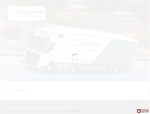 Tablet Screenshot of lanjatrans.com